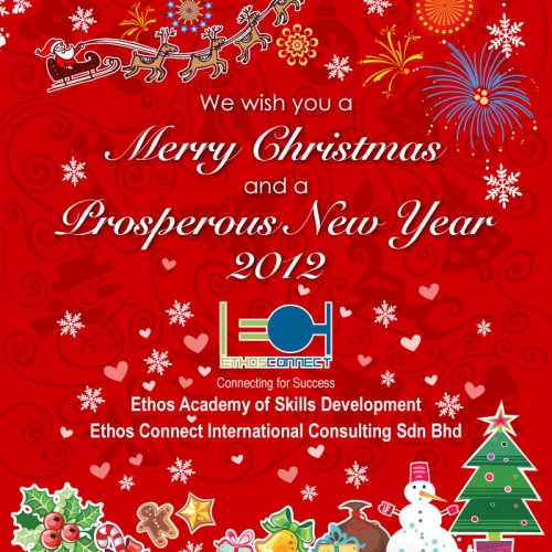 Merry Christmas & Happy New Year 2012